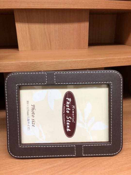 骨壷収納式フォトスタンド