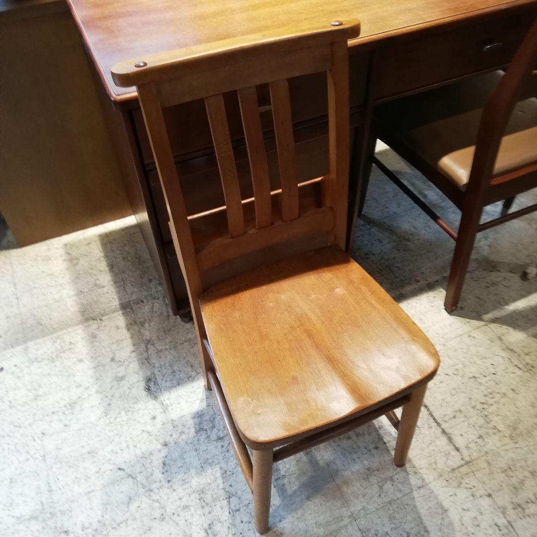 M●希少 イギリス製 アンティーク　チャーチチェア