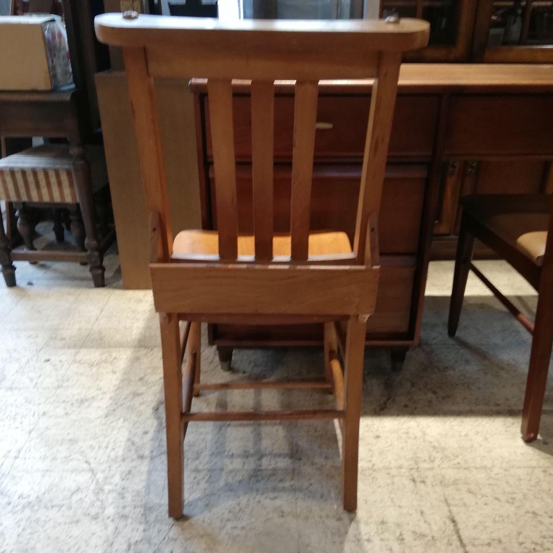 M●希少 イギリス製 アンティーク　チャーチチェア