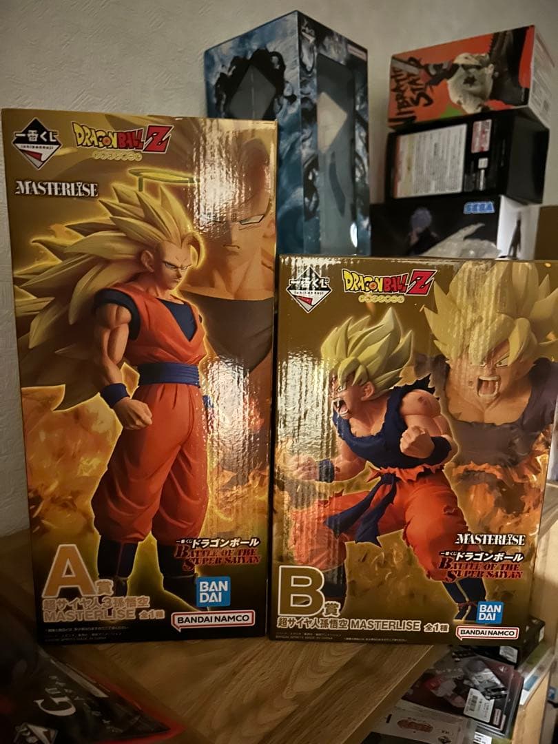 ドラゴンボール 一番くじ MASTERLISE A賞 B賞 孫悟空 超サイヤ人3
