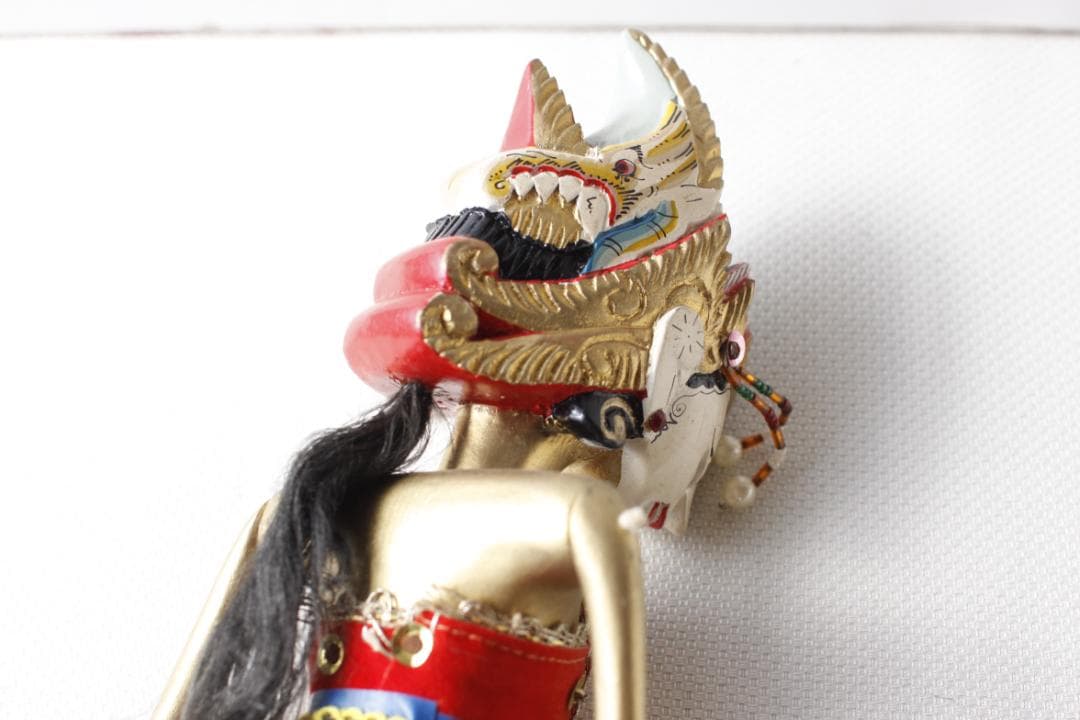 インドネシア バリ島 人形 2体セット ワヤン人形 アジアン雑貨 - メルカリ