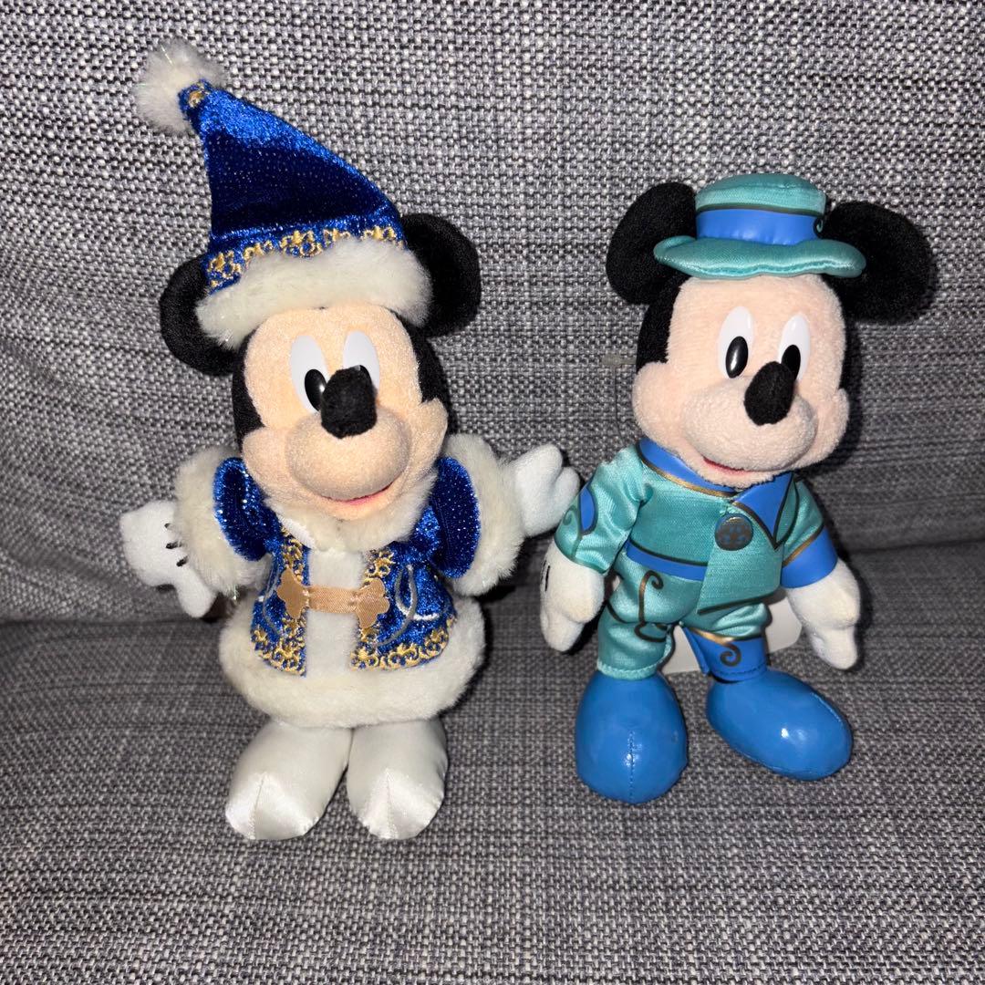 ディズニーリゾート TDR ミッキー ぬいぐるみバッジ ぬいば 12体セット