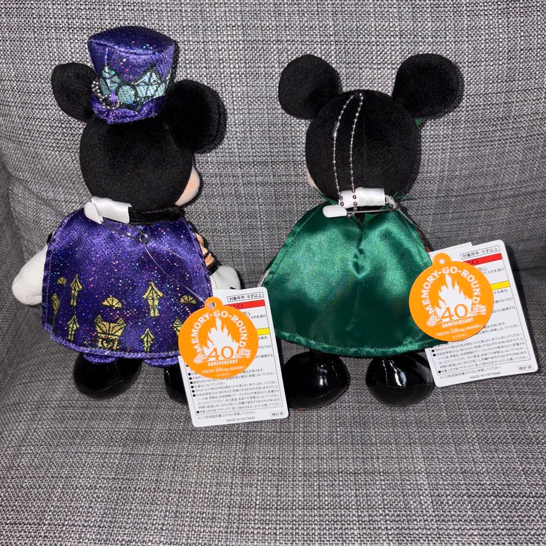 ディズニーリゾート TDR ミッキー ぬいぐるみバッジ ぬいば 12体セット