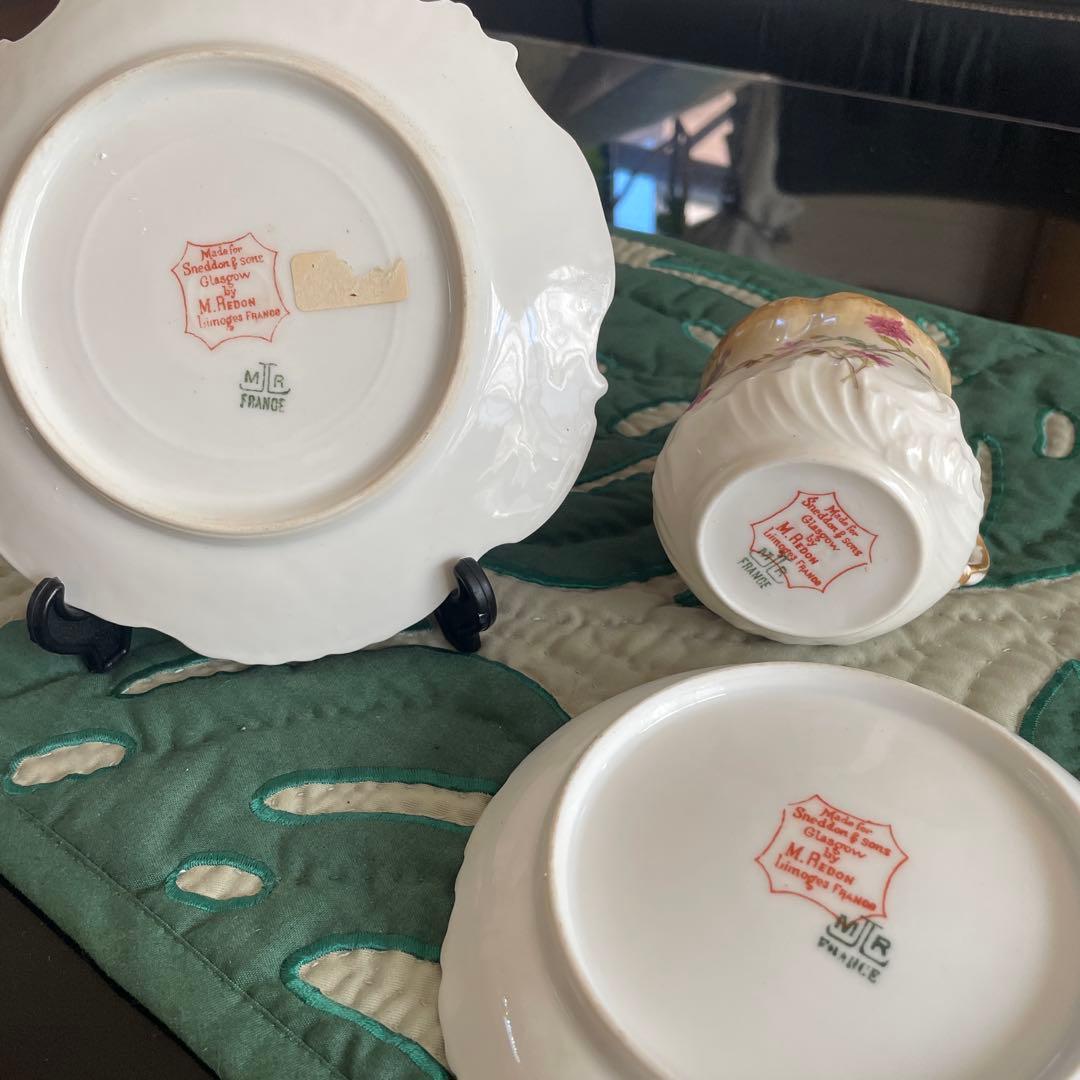 アンティーク　リモージュ　ティーセット