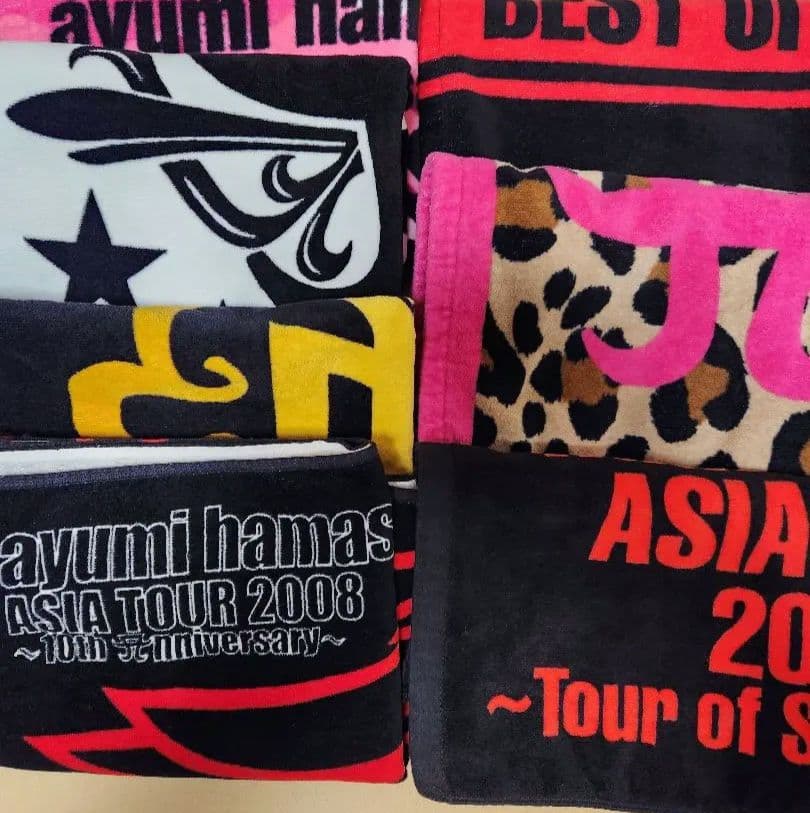 浜崎あゆみ ツアー タオル 7枚 - メルカリ