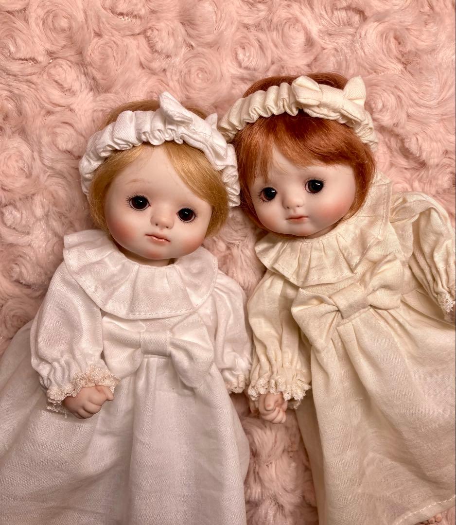 創作ビスクドール⭐︎創作人形⭐︎いちごちゃん⭐︎パジャマ付き