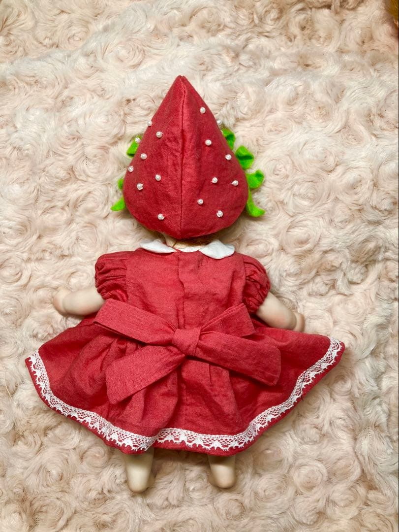 創作ビスクドール⭐︎創作人形⭐︎いちごちゃん⭐︎パジャマ付き