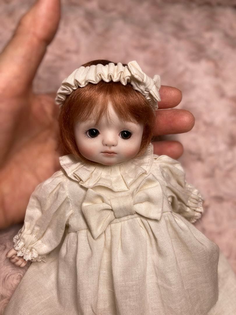 創作ビスクドール⭐︎創作人形⭐︎いちごちゃん⭐︎パジャマ付き