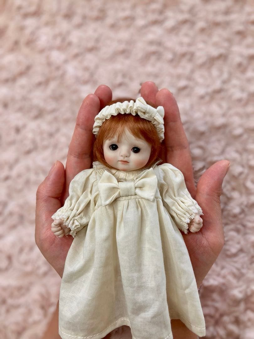 創作ビスクドール⭐︎創作人形⭐︎いちごちゃん⭐︎パジャマ付き