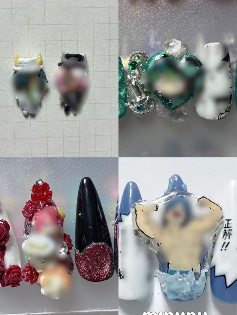 痛ネイル　パーツ類　受付ページ