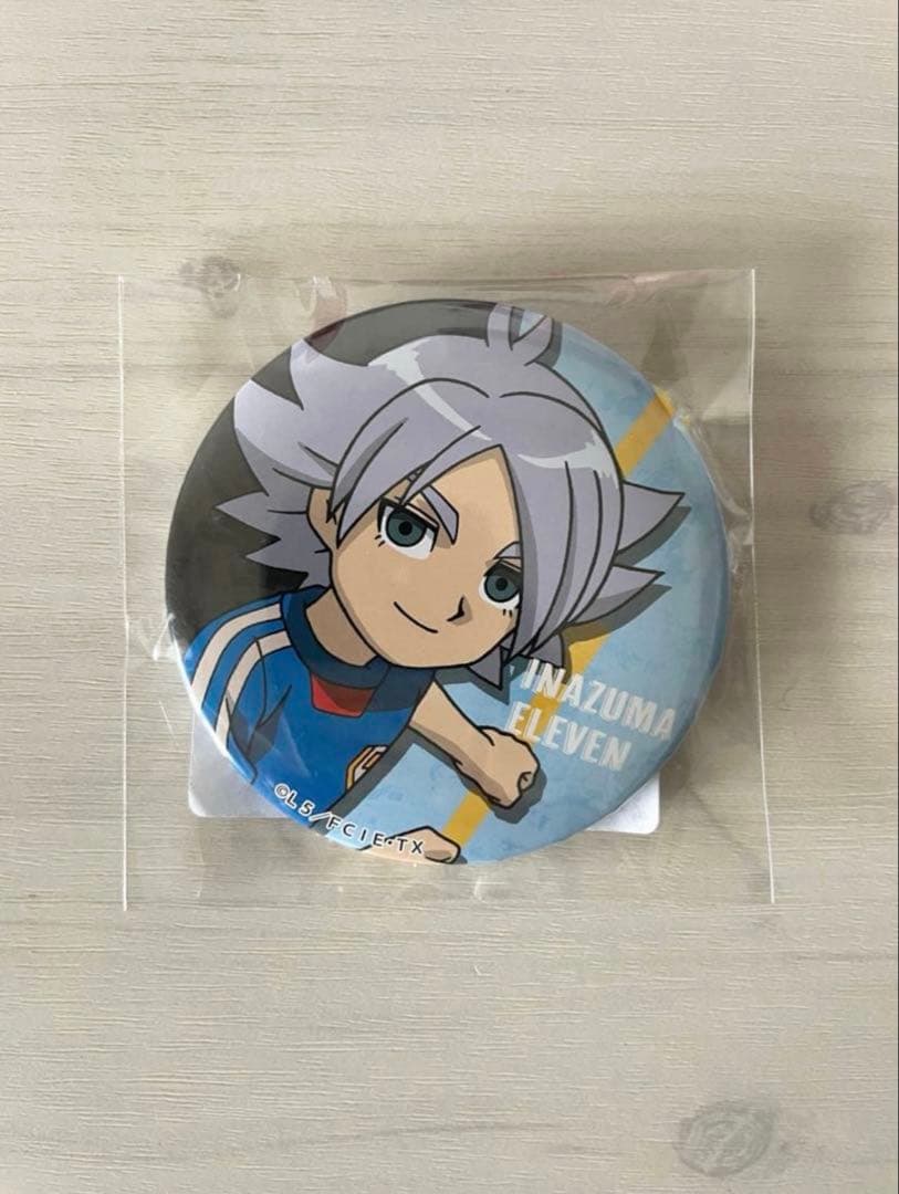 イナズマイレブン【再販】吹雪士郎 15周年 オンラインくじ 缶バッジ