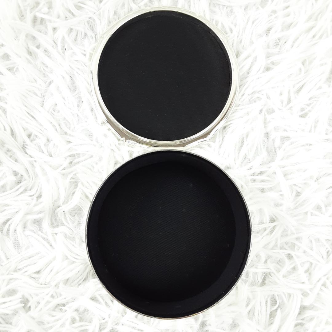 美品◎RALPH LAUREN アクセサリーケース シルバー 円型 保存箱付き