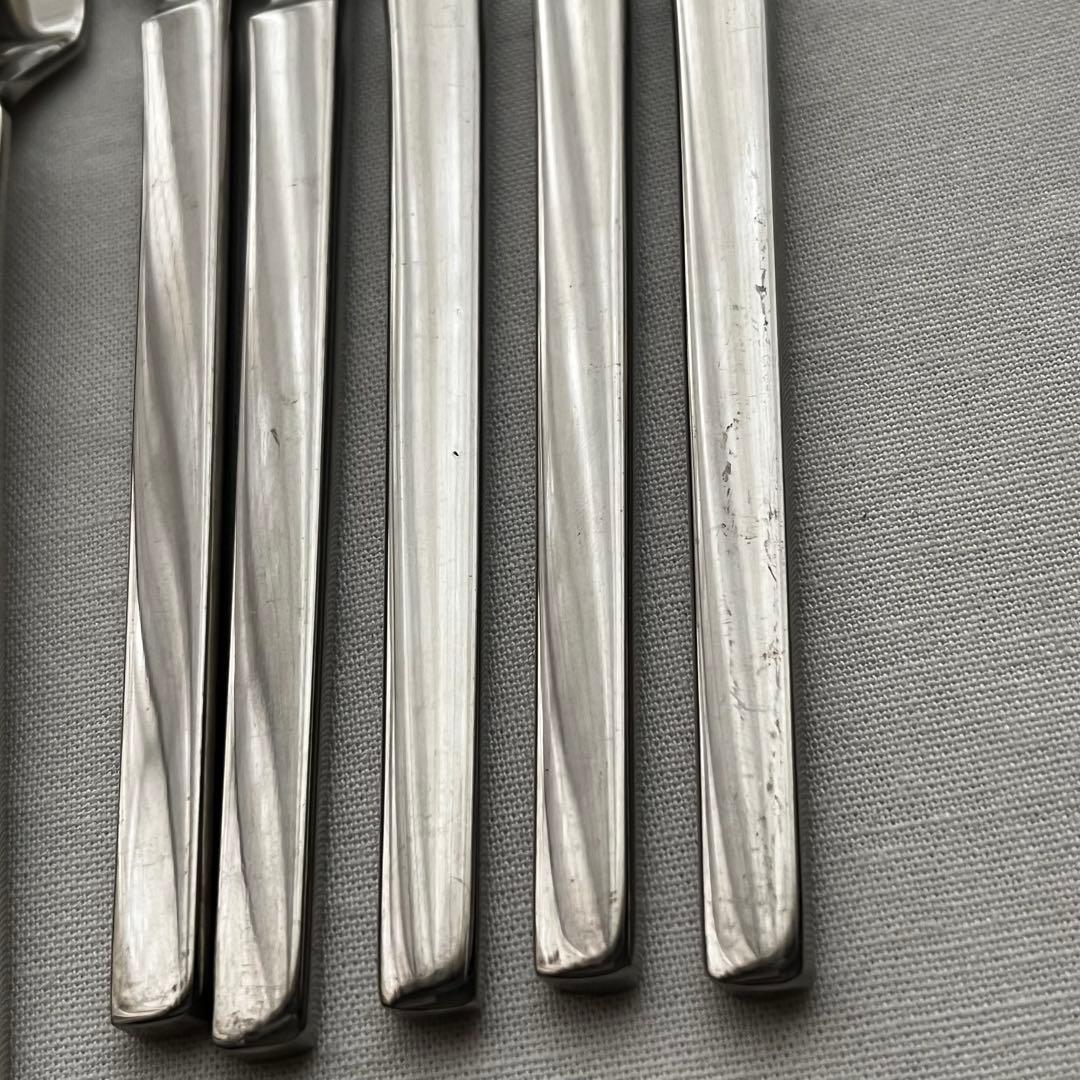 ラッキーウッド スカンジナビア 中古 18-12 カトラリーセット スプーン