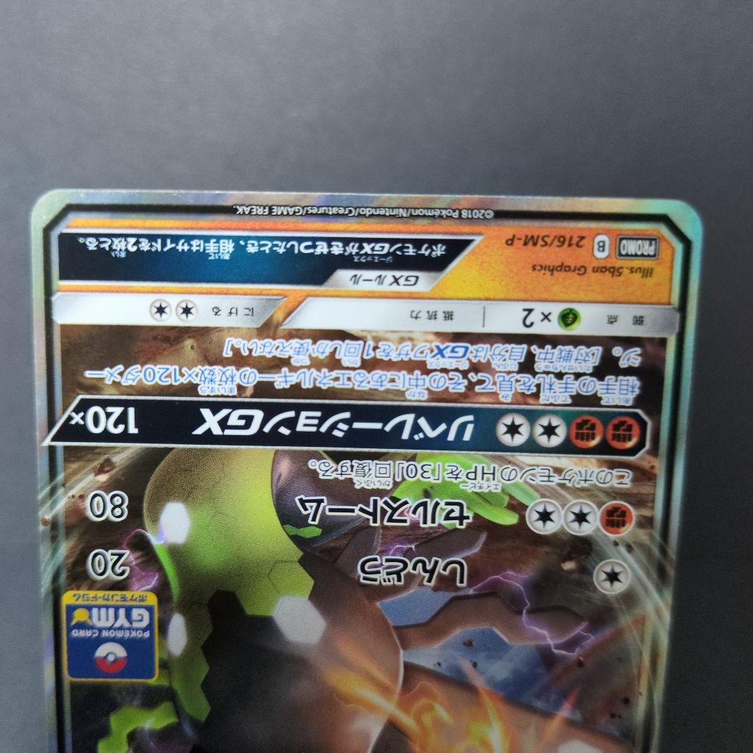 ジガルデgx プロモ 216/SM-P ジムプロモ ポケモンカード ムニキスゼロ