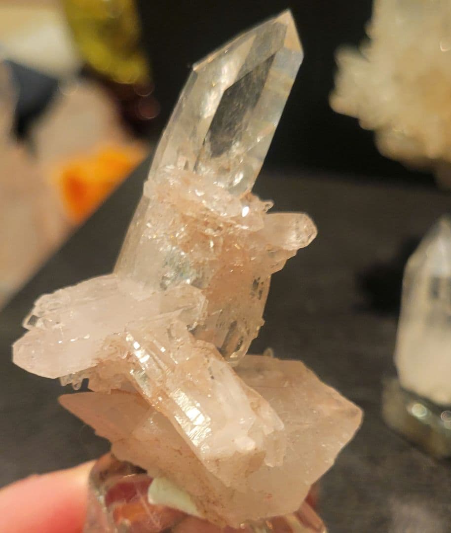 ヒマラヤ水晶 ♡可愛いミニュアセット♡マニハール原石クラスター