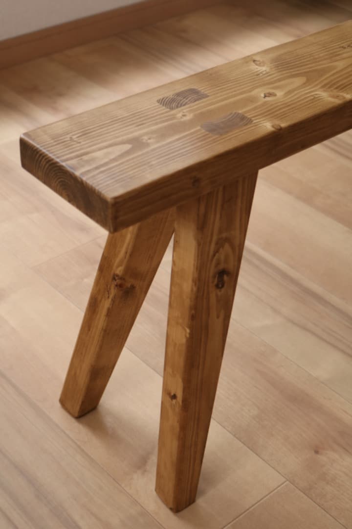 〆1/31 WHITE_WOOD_BENCH #1