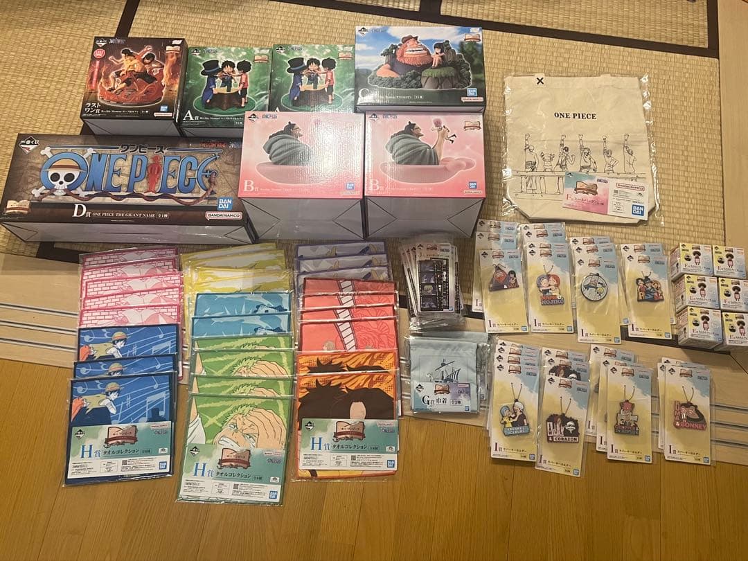 ワンピース　一番くじ　ギガントネーム　1ロット以上 一番くじ ワンピース ドラマティックメモリーズ D賞 ONE PIECE THE