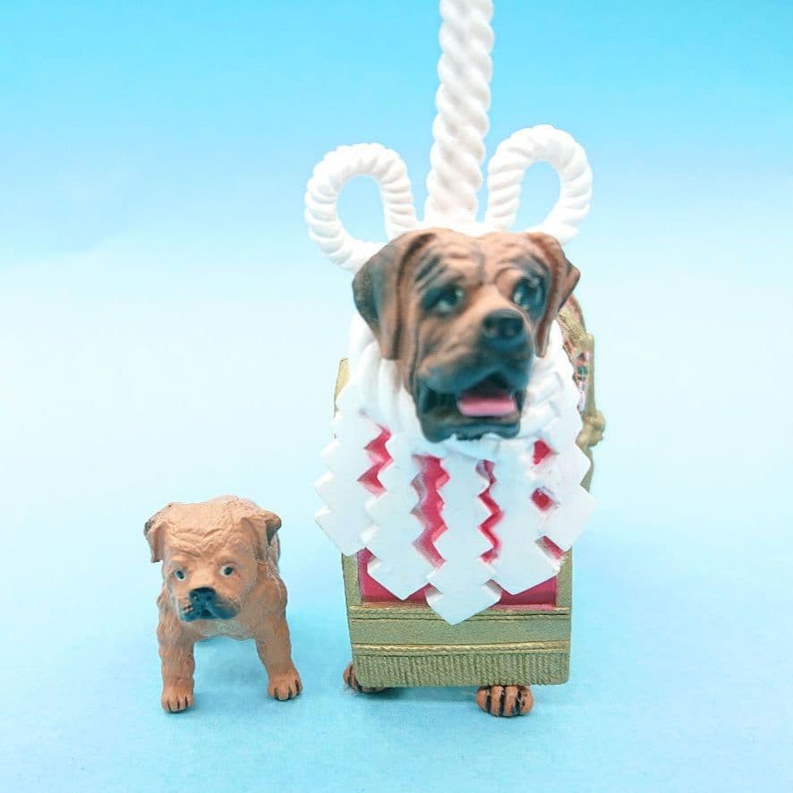 人気(未開封)【ユージン】犬 BEST SELECTION 土佐犬 親子 - メルカリ