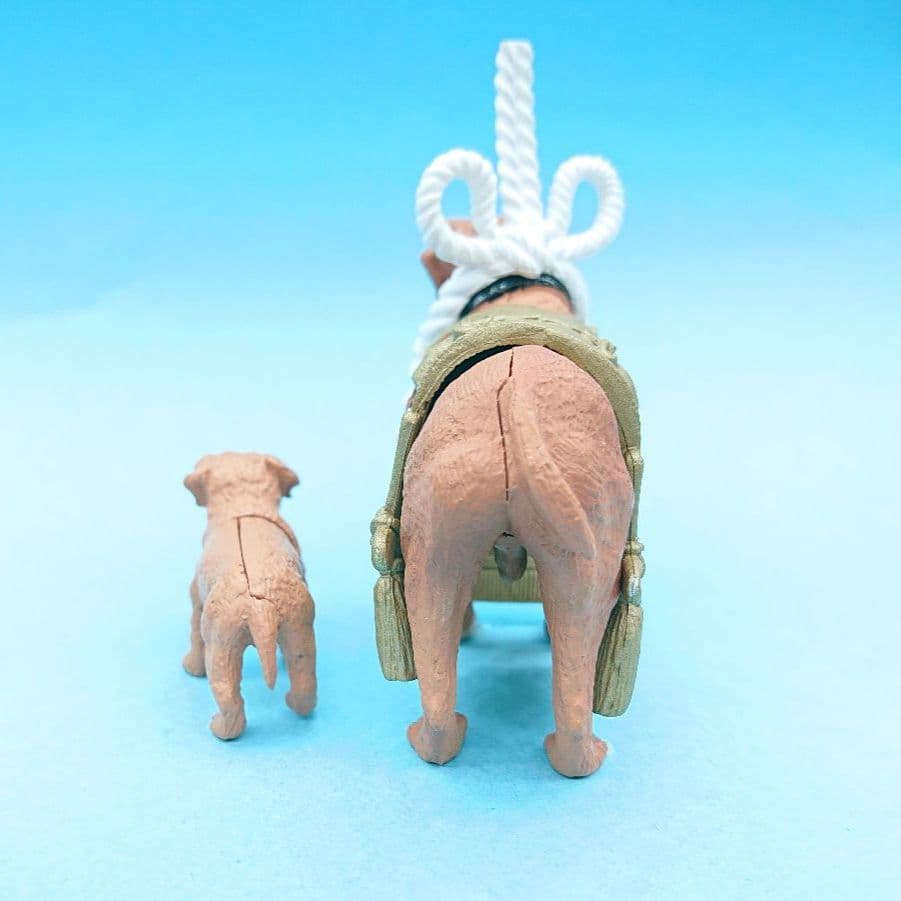 人気(未開封)【ユージン】犬 BEST SELECTION 土佐犬 親子 - メルカリ