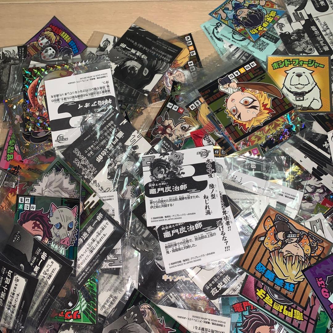 鬼滅の刃 大量 ウエハースシール まとめ売り - メルカリ