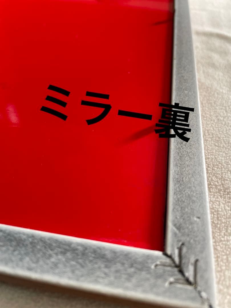 ハンドメイド　インテリア　壁掛け　鏡　梅と城/Japanese Style