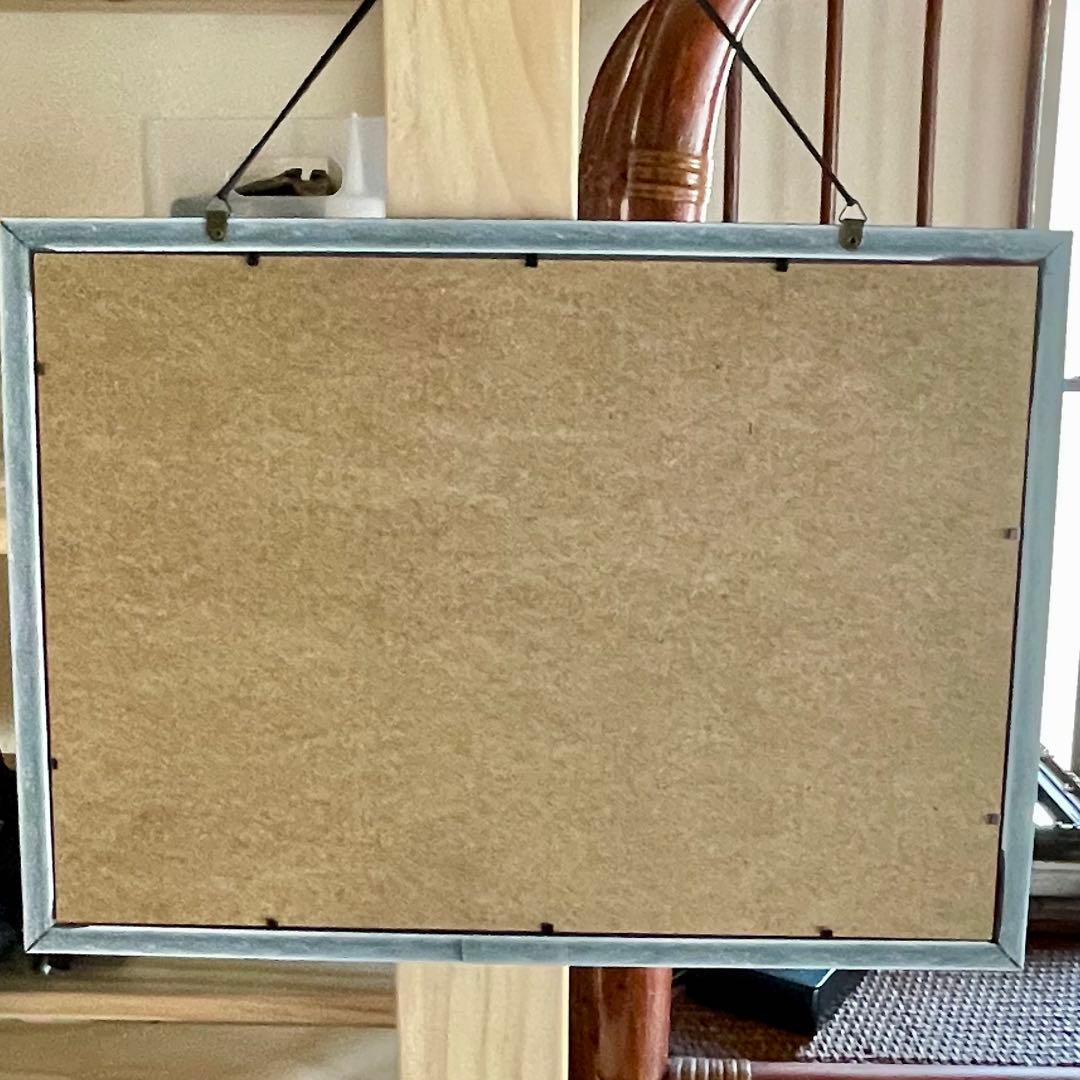 ハンドメイド　インテリア　壁掛け　鏡　梅と城/Japanese Style