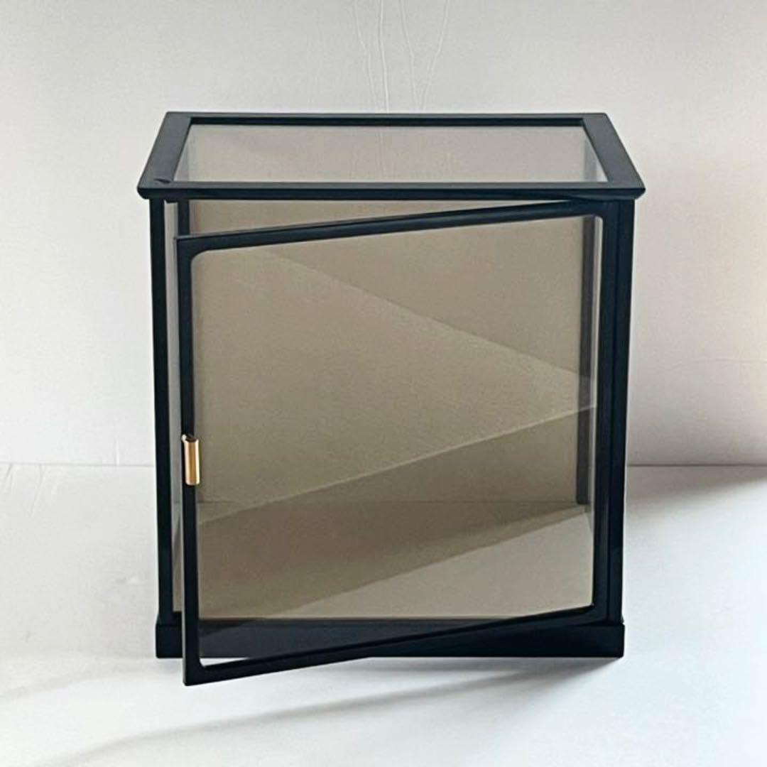 黒木枠　ガラスケース　卓上 ショーケース