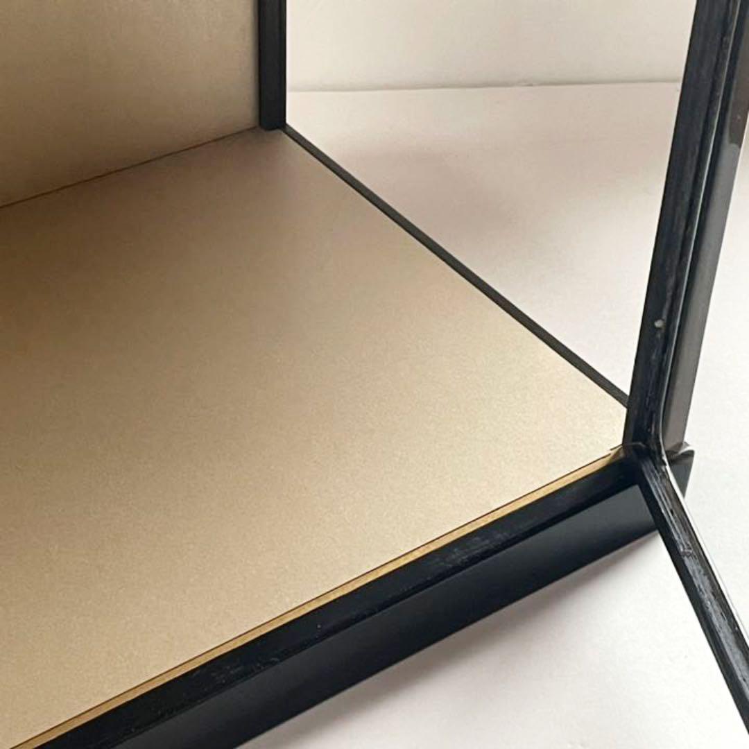 黒木枠　ガラスケース　卓上 ショーケース