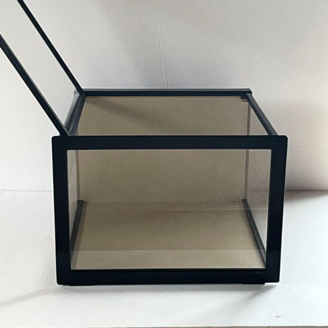 黒木枠　ガラスケース　卓上 ショーケース