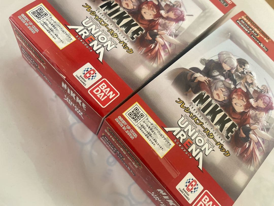 テープ付き】ユニオンアリーナ プレシャスブースターパック NIKKE 2BOX