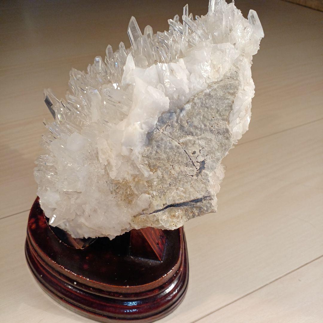 最上級重  約2.1K  ヒマラヤクラスター台座付き  水晶  パワーストーン