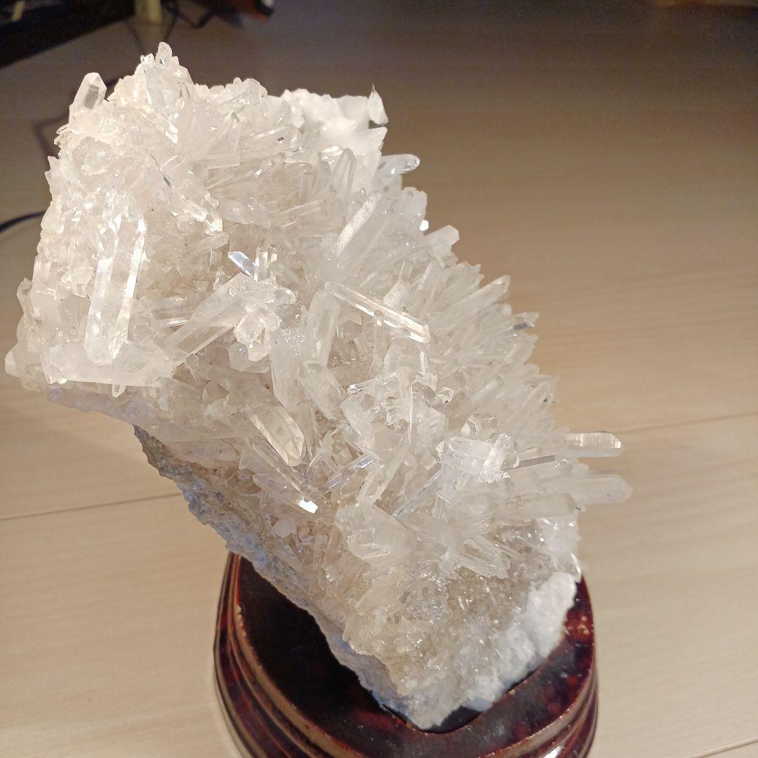 最上級重  約2.1K  ヒマラヤクラスター台座付き  水晶  パワーストーン