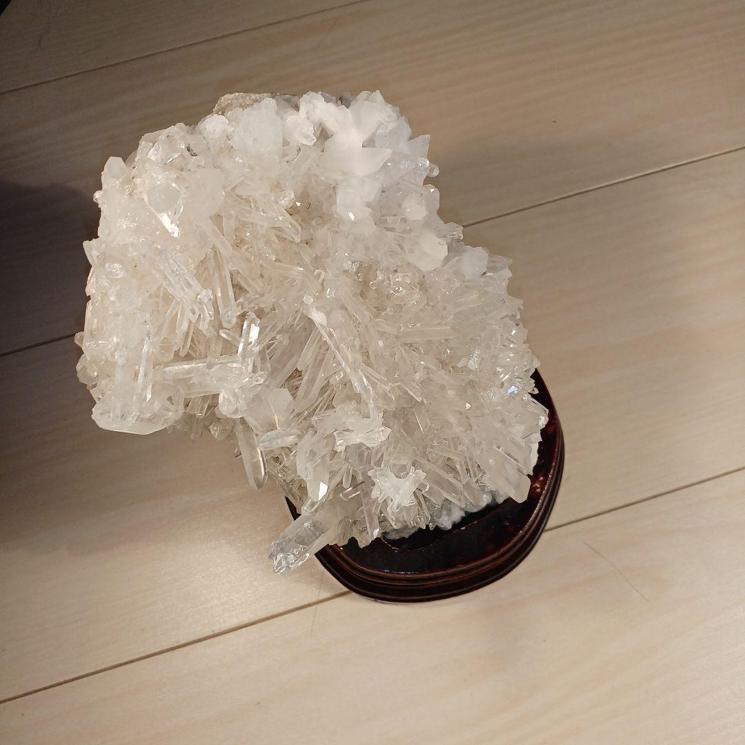 最上級重  約2.1K  ヒマラヤクラスター台座付き  水晶  パワーストーン