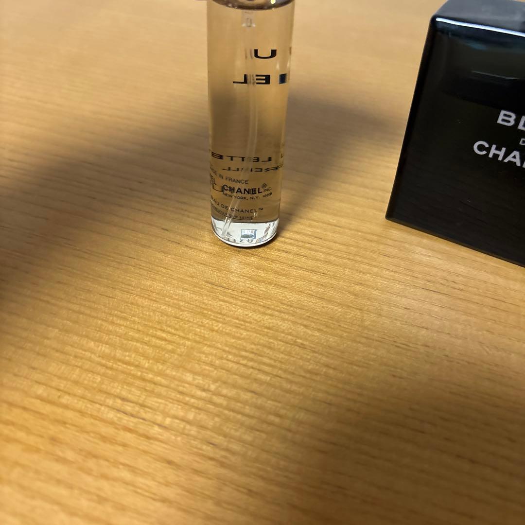 CHANEL ブルー ドゥ シャネル トラベル スプレイ 2本➕レフィル2本。