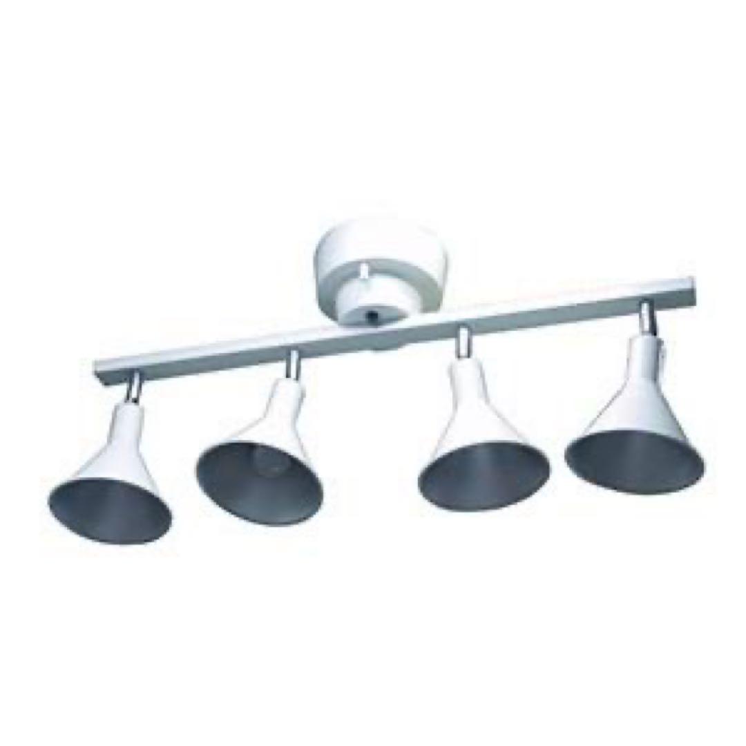 《未使用品》ドウシシャ アルミ 4灯シーリングライト