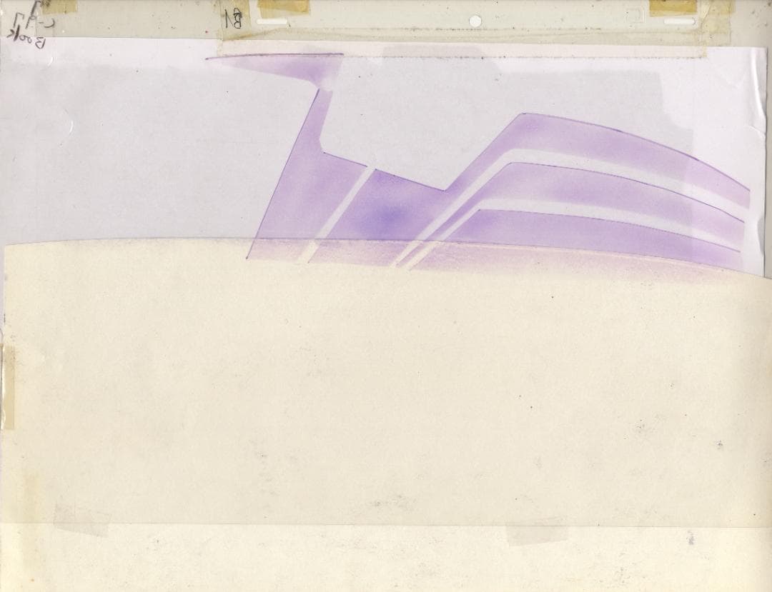 天地無用! TV 鷲羽 魎呼 セル画 手書き背景合致 - メルカリ