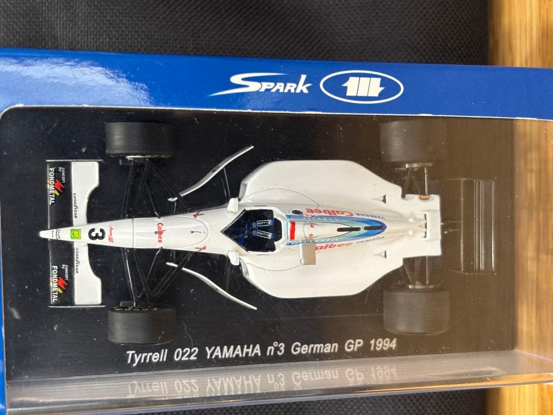 1/43 スパーク ティレル022 片山右京 1994 ドイツGP 宮沢模型 - メルカリ