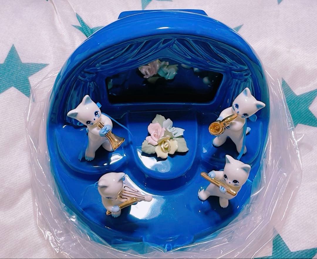 猫 オルゴール 青 星に願いを