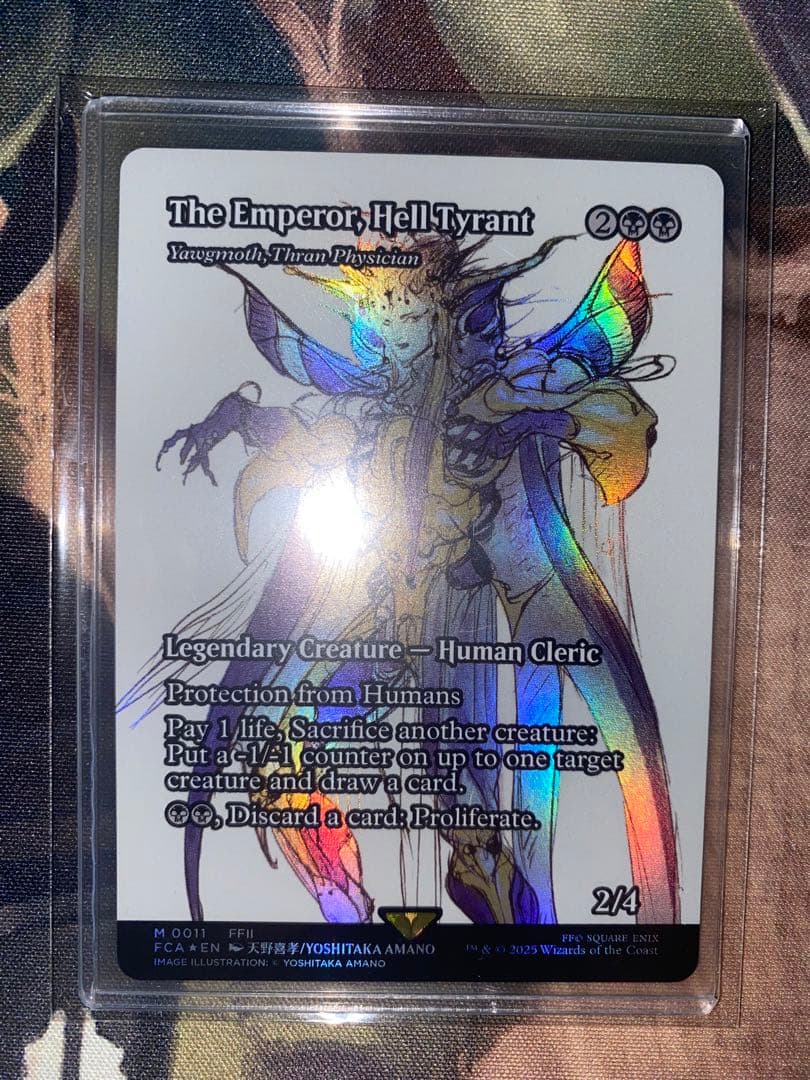 アーク 美品【英語 継承史foil】　世界を支配せんとする者、皇帝