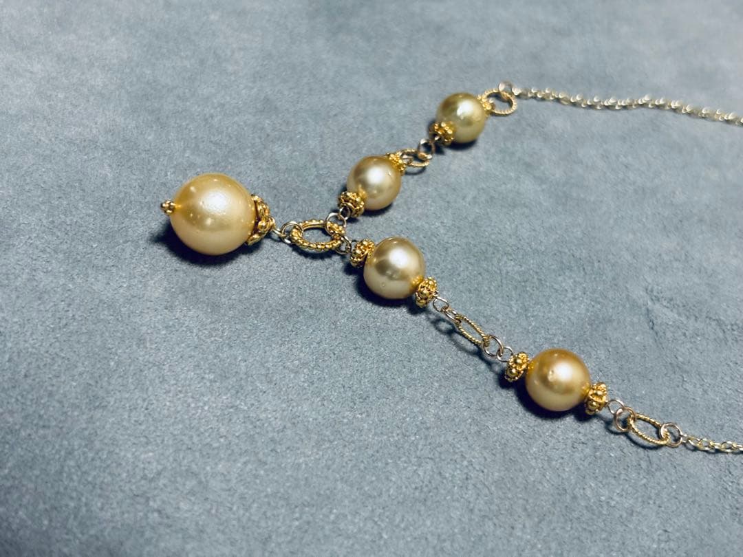 南洋ゴールデンパールのネックレス