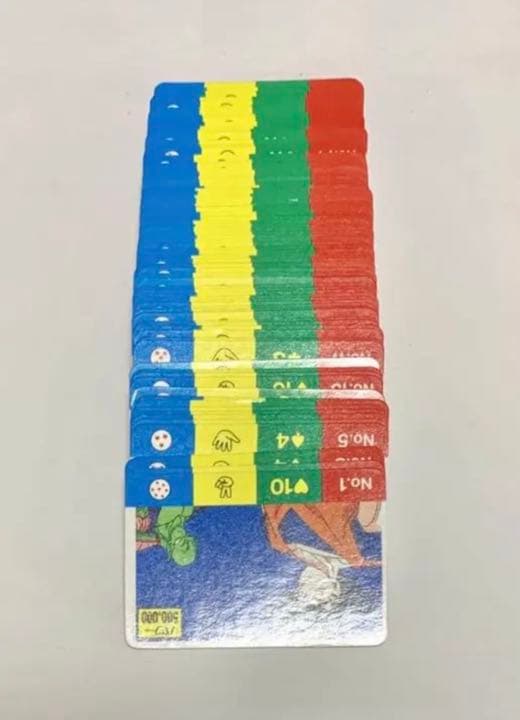 【未使用】当時物 ドラゴンボール ミニカード フルコンプNo.1〜100