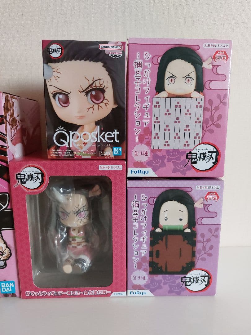 鬼滅の刃 禰豆子 ねずこ フィギュア まとめ セット Qposket ワーコレ