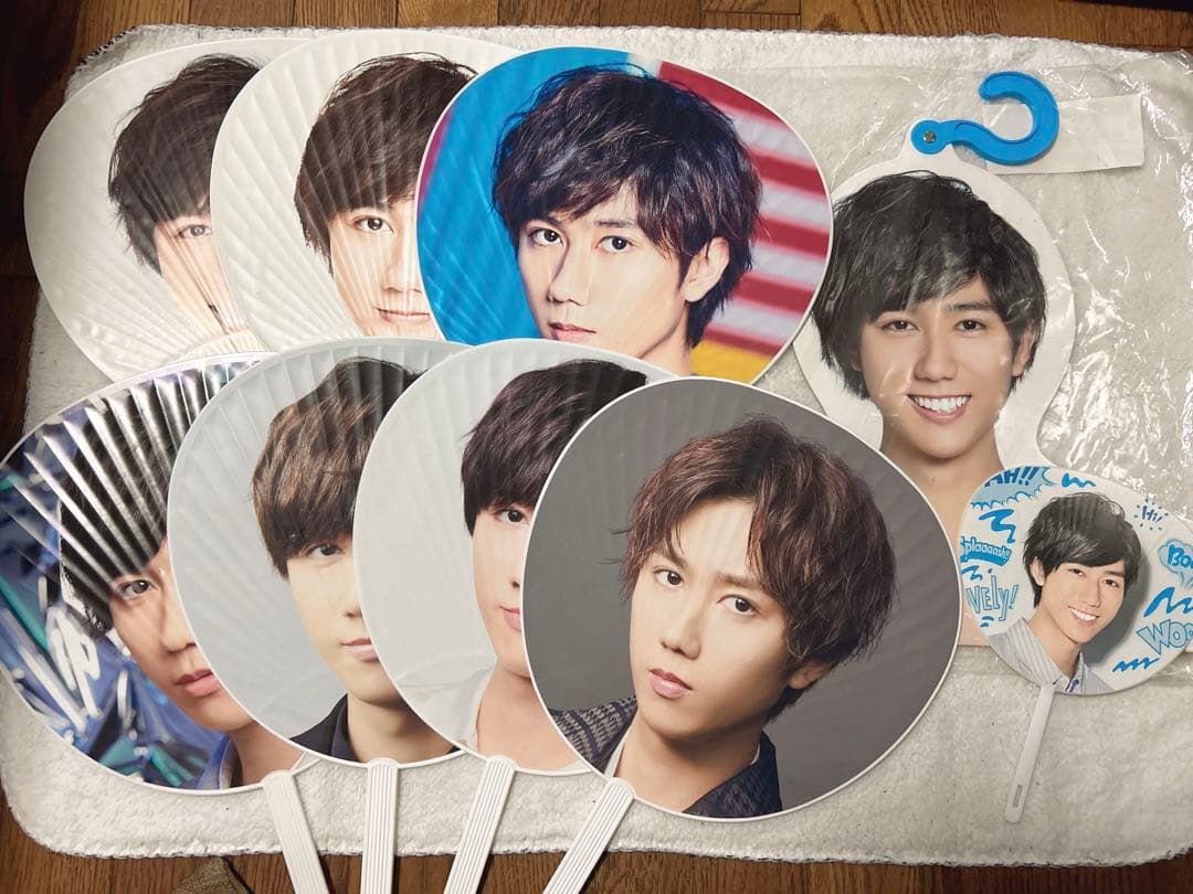 Snow Man 阿部亮平 歴代うちわ フォトハンガー - メルカリ