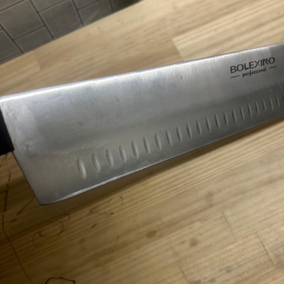 BOLEXINO ダブルハンドル 高炭素ステンレススチールブレード
