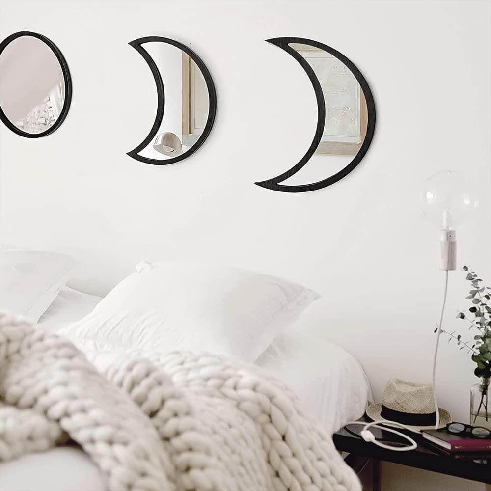 月食 掛け鏡 ミラー インテリア スピリチュアル 月の満ち欠け