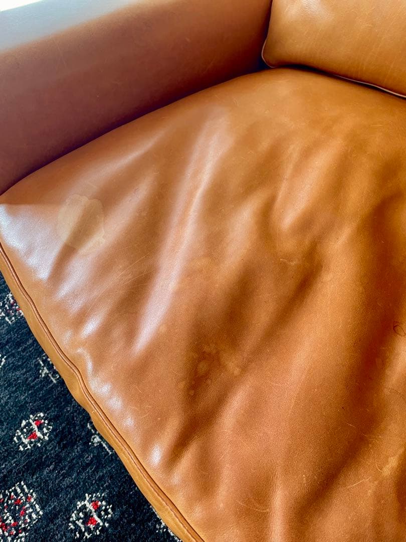 【引取り値引き対応】アクメファニチャー3Pフレスノソファ acme レザー 本革