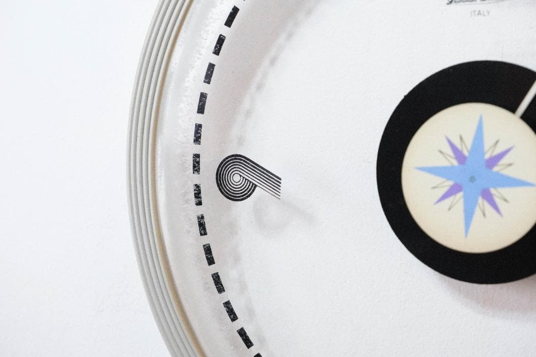 掛け時計　ポストモダン　ミッドセンチュリー　スペースエイジ　レトロ