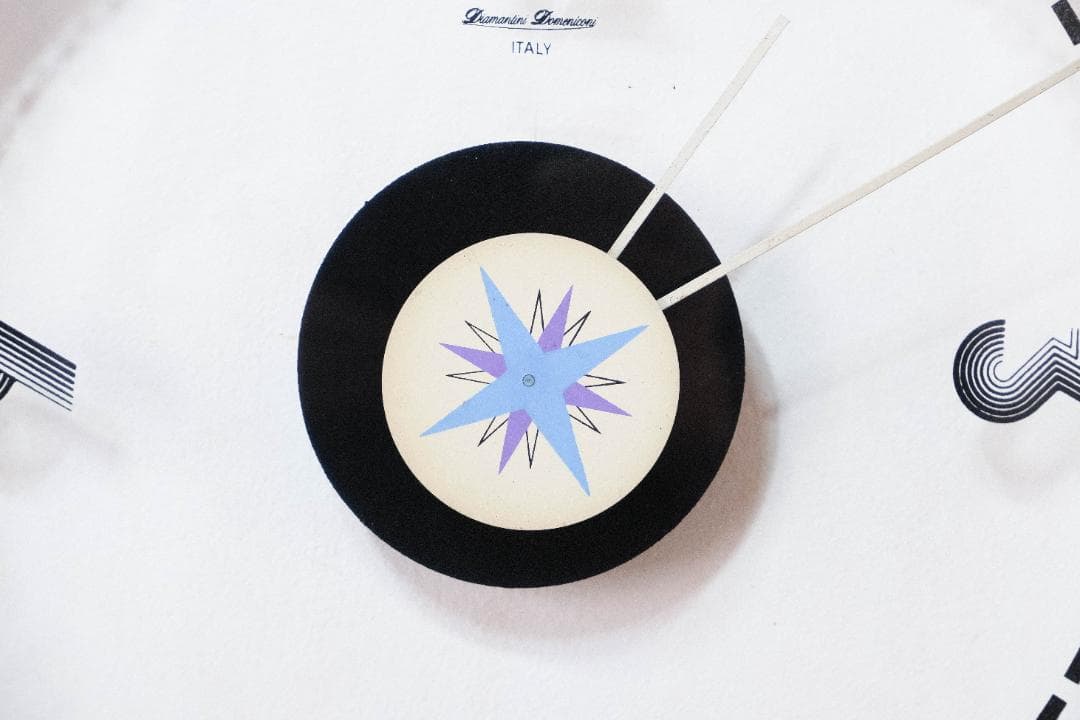 掛け時計　ポストモダン　ミッドセンチュリー　スペースエイジ　レトロ