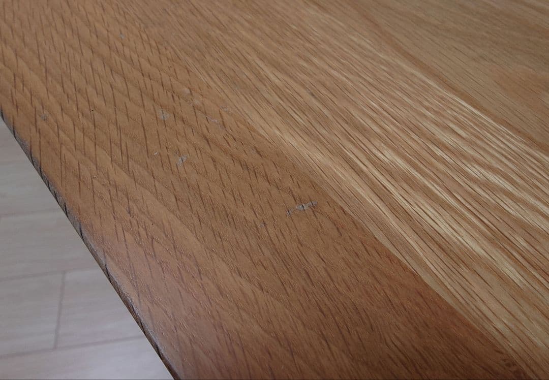 【梱包発送たのメル便※送料込】無印良品オーク無垢材 デスク・引出付