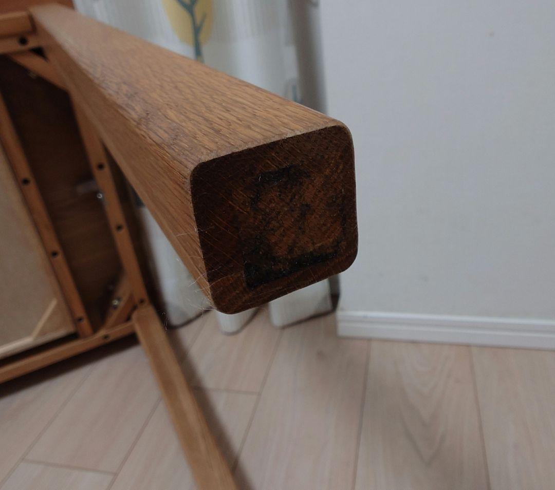 【梱包発送たのメル便※送料込】無印良品オーク無垢材 デスク・引出付